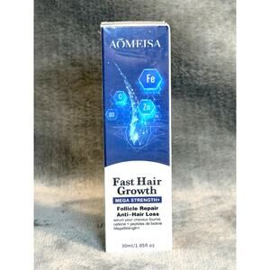 Aomeisa Fast Hair Growth Serum 30ml Anti Hair Loss Follicle Repair Mega Strength